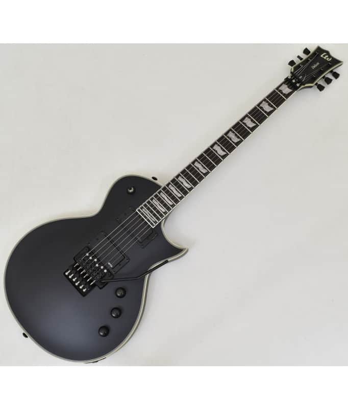 ESP LTD EC-1000 FR Satin Black Electric Guitar B-Stock image 1
