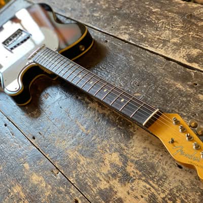 Fender Vintage 1993 Telecaster Custom '62 Reissue MIJ FujiGen Built Three Tone Sunburst MIJ w/ Leatherette Case image 11