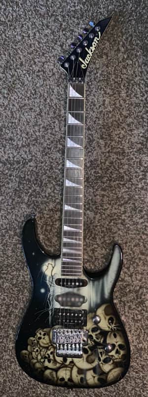 1997 Jackson DK2 Pile Of Skulls Electric guitar made in japan Jackson Hardshell case image 1