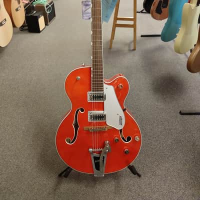 New Gretsch G5420T Electromatic Hollow Body Electric Guitar with Bigsby - Orange Stain image 2