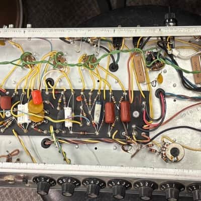 Fender Super Reverb 1969 "Drip Edge" 2-Channel 40-Watt 2x10" Guitar Combo Silverface w/ Jupiter Speakers image 8
