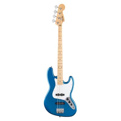 Used Fender Standard Jazz Bass Guitar - Aqua Marine Metallic w/Maple FB image 2