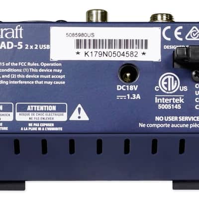 Soundcraft Notepad-5 Channel Podcast Mixer Podcasting Interface w/USB For Mac/PC image 10