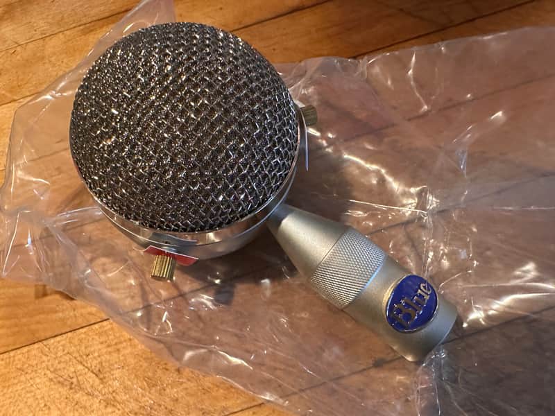 Blue B4 Omni Bottle Cap Mic Capsule - Mint Condition!