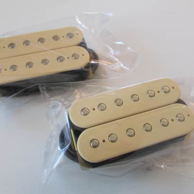 Vintage 1981 DiMarzio K10 OEM Humbucking Pickup Set Rare Cream NOS Never Used Mint in Orig. Bags. image 1