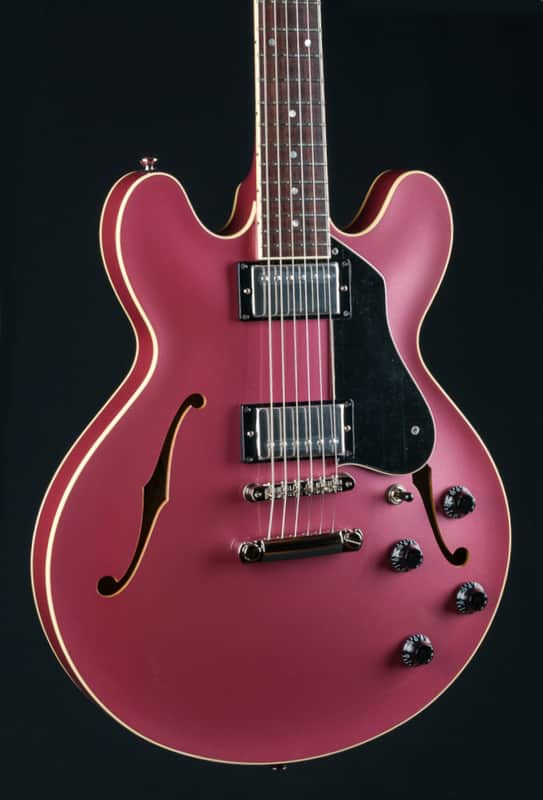 Collings I-35 LC Metallic Burgundy Mist Semi-Hollow Body Custom NEW - Metallic Burgundy Mist image 1