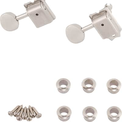 FENDER - American Vintage Guitar Tuning Machines Left-Handed (Nickel) (6) - 0992040002 image 1