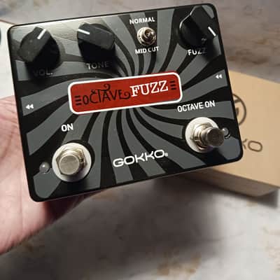 ~Gokko Octave Fuzz Pedal - Black With Box~ image 2
