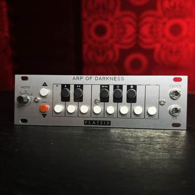 FlatSix Modular Arp Of Darkness (Silver) - 1U CV Arp with a twist & swappable firmware image 2