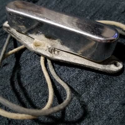Fender Telecaster 1966-67 Tele NECK PICKUP 7.36k Cloth Wire Vintage image 2