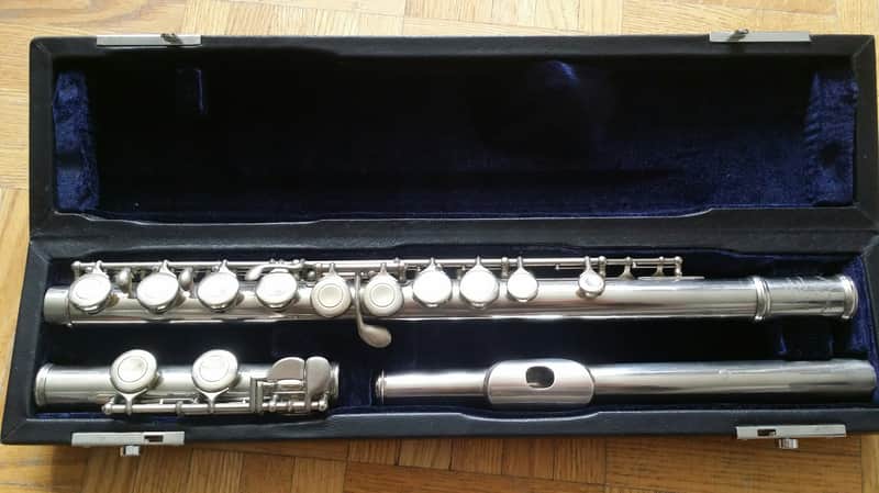Muramatsu R180 Professional Handmade Solid Sterling Silver C Flute Offset G Closed Holes M-R-180 ~GX image 1