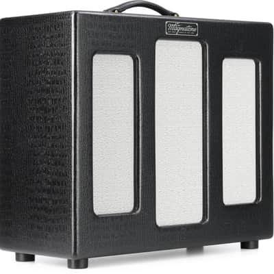 Magnatone Varsity Reverb 15-watt 1 x 12-inch Combo Amplifier - Cathedral Black image 2
