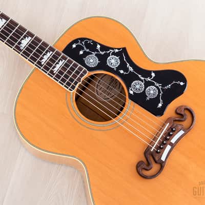 1993 Gibson J-200 Jumbo Guitar Antique Natural, Figured & Near-Mint w/ Case image 8