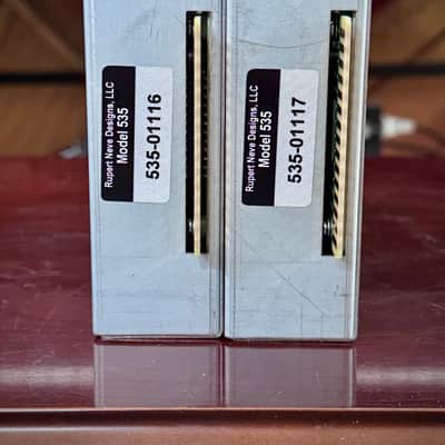 Matched Pair - Rupert Neve Designs 535 500 Series Diode Bridge Compressors - Sequential Serial Numbers image 2