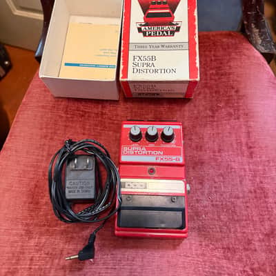 DOD Fx55b Supra do station pedal - Red image 1