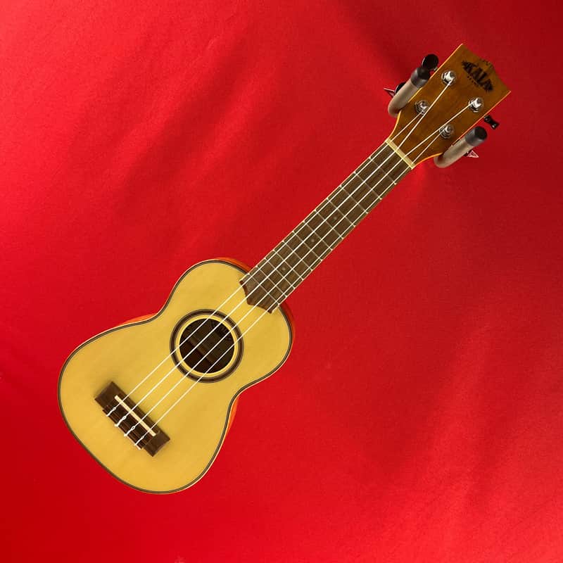 [USED] Kala KA-FMS Flame Spalted Maple Soprano Ukulele (See Description) image 1