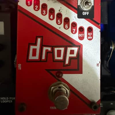 DigiTech Drop Compact Polyphonic Pitch-Shifter 2010s - Red image 5