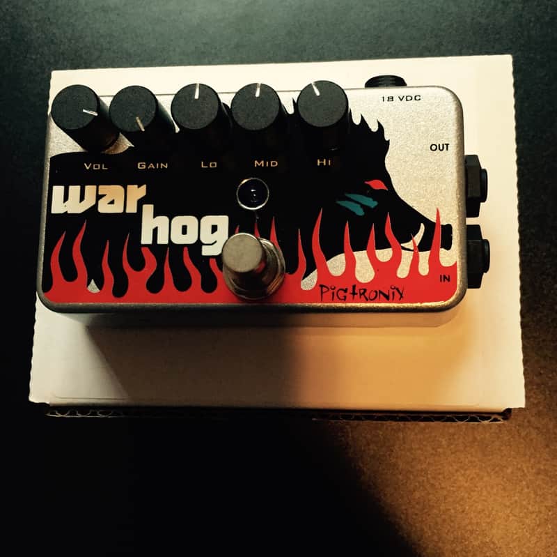 Pigtronix War Hog Distortion Pedal image 1
