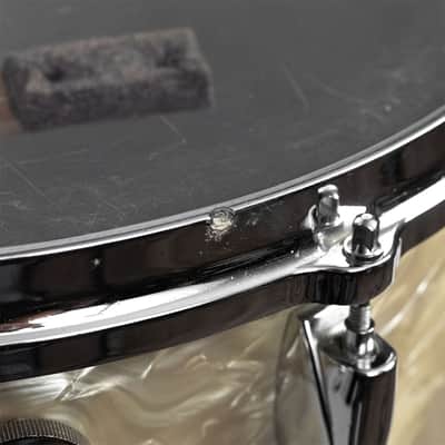 Used Gretsch Vintage 60s-70s Player's Kit White Marine Pearl 13, 16, 20 image 20