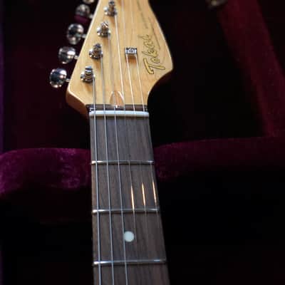 Tokai AST-114SH YS/R Modern Goldstar Sound in Yellow Sunburst with Rosewood FB image 4