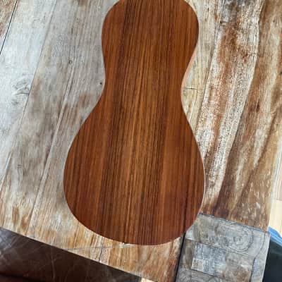 Luthier AB Manson for Ian Anderson Jethro Tull  Martin Barre Travel Parlor Acoustic Guitar with COA image 7
