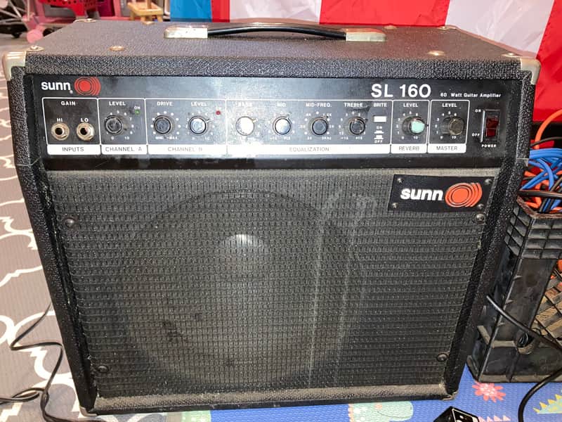 Sunn Sl160 1980s - Black image 1