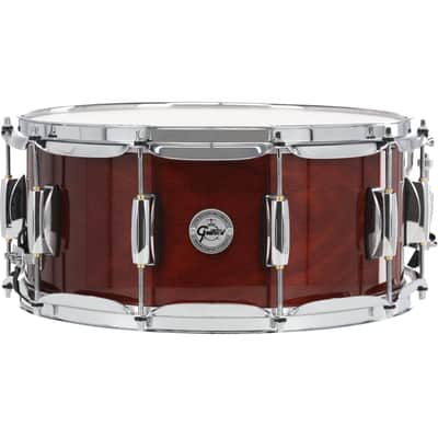 Gretsch Full Range Mahogany/Maple Snare Drum 14x5 Gloss Natural