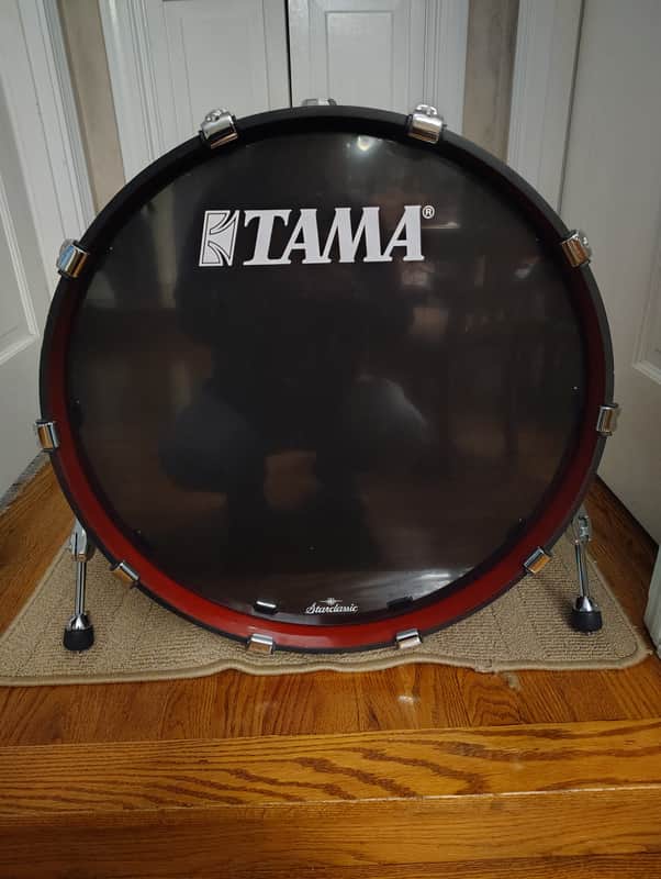 Tama Starclassic 22x16 Walnut/Birch Bass Drum - Phantasm Oyster image 1