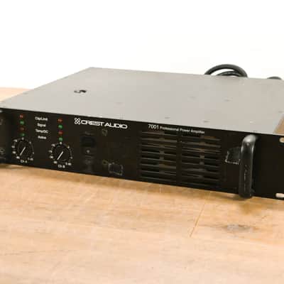 Crest Audio 7001 2-Channel Power Amplifier CG011TB