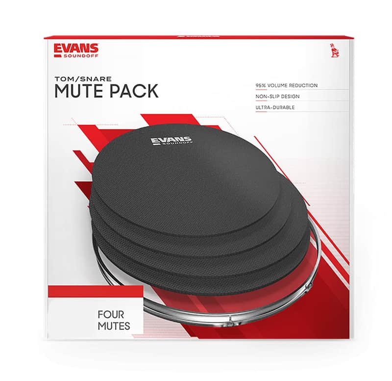 SoundOff by Evans Rock Drum Mute Pack SO-0246 image 1