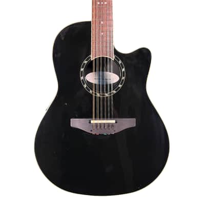 Ovation Standard Balladeer 12-String 2751AX 2013 - Gloss Black image 2