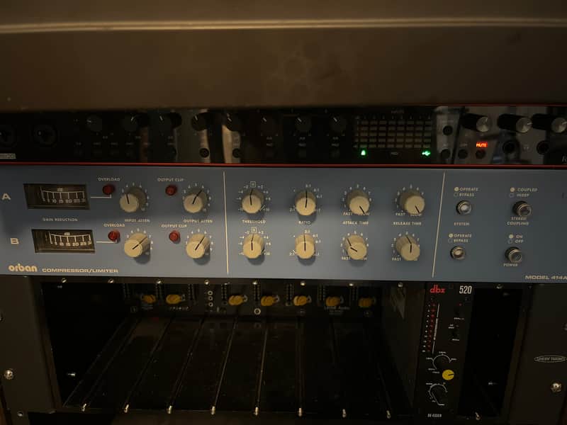 Orban 414A Compressor - Blue image 1
