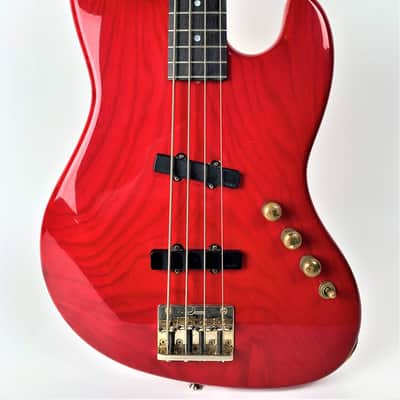 Moon Basses JJ Transparent Red image 2