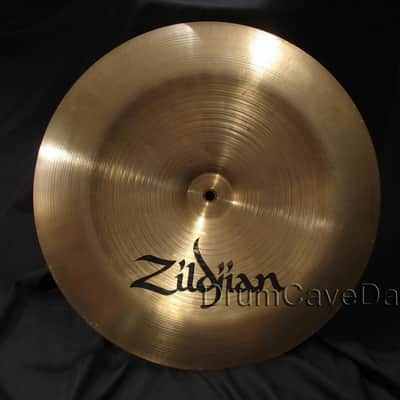 CRACKED 17" K ZILDJIAN CHINA BOY cymbal, BLOCK LETTER, DEMO VIDEO! image 3