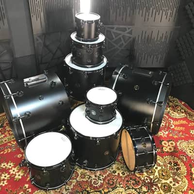 DW Collector's Series   drum set  double bass 24 matte black image 2