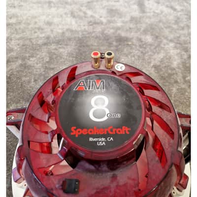 SpeakerCraft AIM8 One - In-Ceiling Speaker - White/red – In-Ceiling Speaker - Good image 7