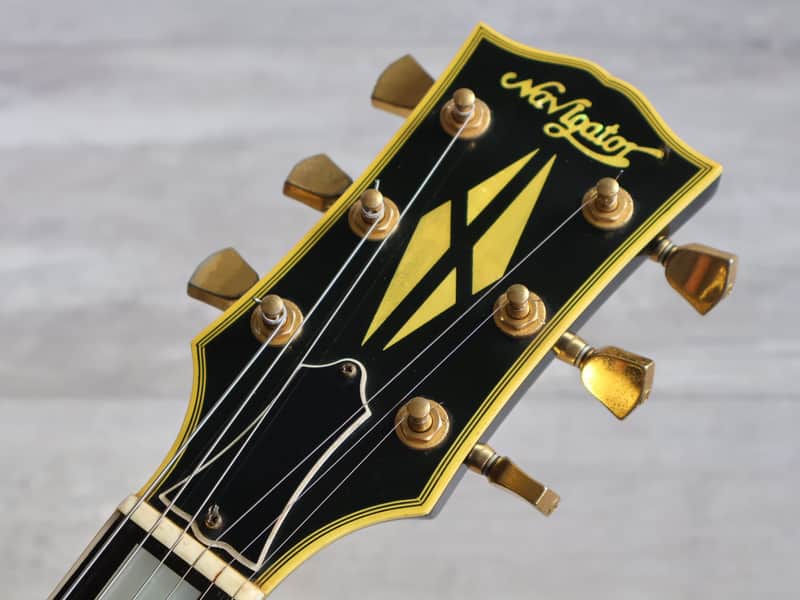 Navigator N-LP-CTM レスポールカスタム 2019 Navigator (by ESP Japan) N-LP-CTM Les Paul Custom (Ebony