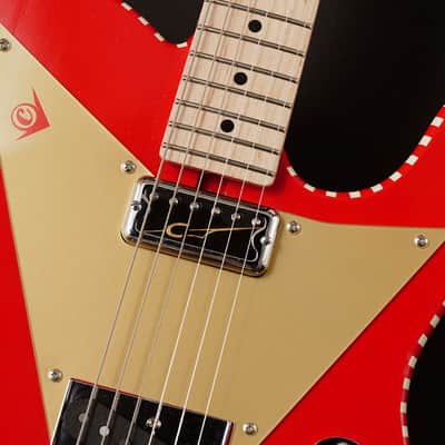 Caramel's Guitar Kitchen CGK V2 PAPRIKA RED w/Curtis Novak Pickups image 3