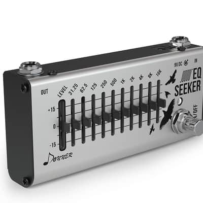 EQ Seeker Ten Band Equalization Guitar Effect Pedal True Bypass by Donner image 1