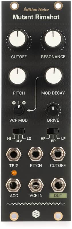 Erica Synths Hexinverter Mutant Rimshot Triple-oscillator Percussion Generator Eurorack Module image 1