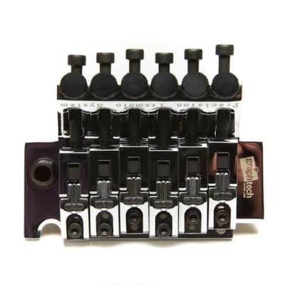 Graph Tech PS-0080-C0 LB63 Floyd Rose Style Locking Bridge With String Savers image 2