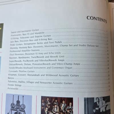 Vintage 1966-1967 Fender Musical Instruments Full-Line Catalog! Rare, Original Case Candy, Paperwork! image 3
