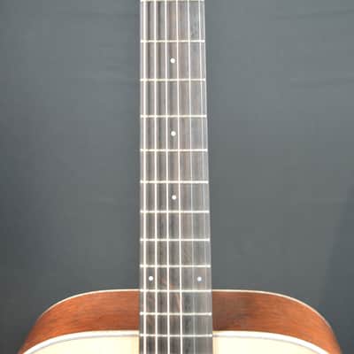Brand New Huss and Dalton DM Custom Dreadnought Acoustic Guitar - Spruce/Mahogany, Natural image 4
