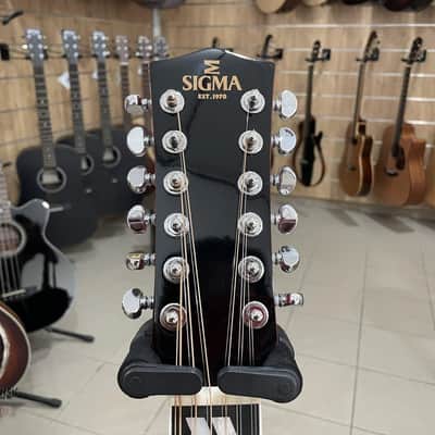 Sigma DM12-SG5 SG Dreadnought Cherry Sunburst 12 Strings image 3