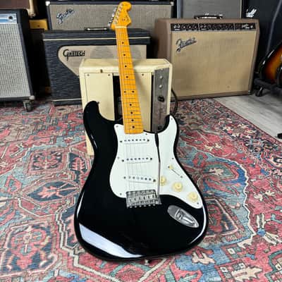 Fender 1957 Vintage Reissue Stratocaster ST-57 Black Texas Specials - 1993 image 2