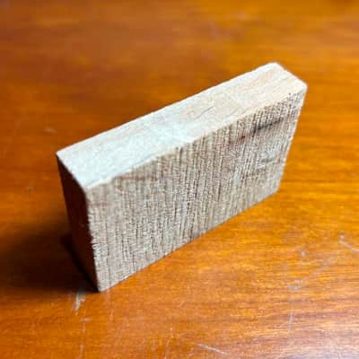 Wooden tremolo block Eric Clapton Stratocaster 1992 image 2