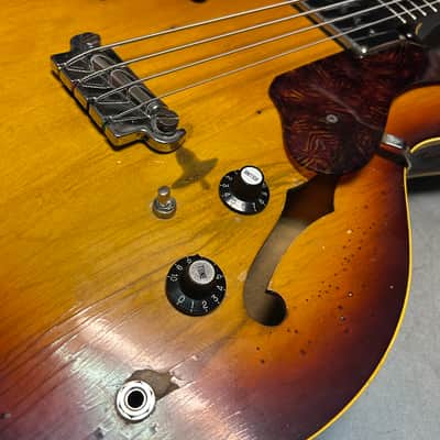 1966 Epiphone EB232 Rivoli Bass Guitar image 16