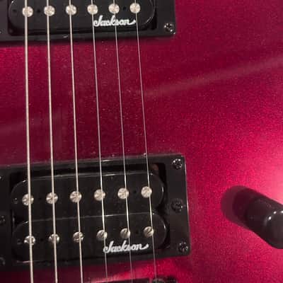 Jackson JS Series JS11 Dinky with Amaranth Fretboard 2019 - Present - Metallic Red image 5