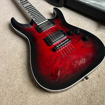ESP E-II Horizon NT-II 2025 - Thru Black Cherry Sunburst W/ OHSC image 2
