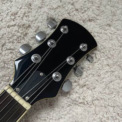 Black Custom Solid Guitar, Maple Neck, Rosewood Fingerboard Bild 2